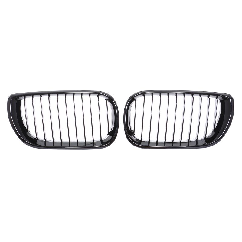 Nieren Grill glanz Schwarz Einzelsteg passend für BMW 3er E46 Facelift