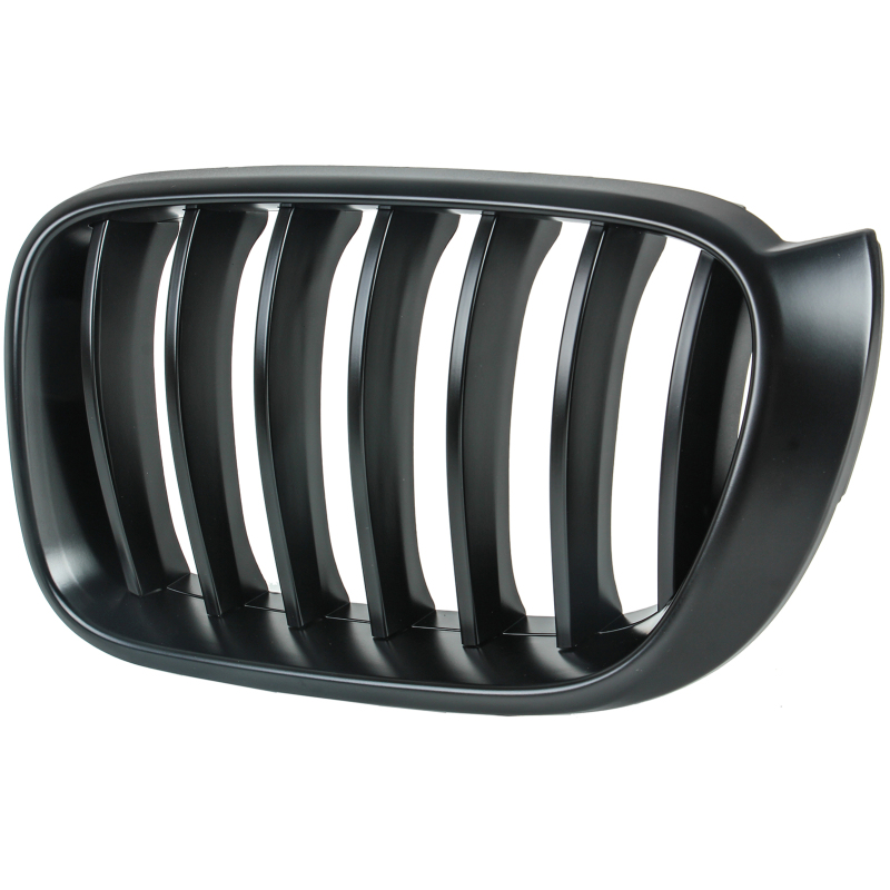 Nieren Grill matt Schwarz Einzelsteg passend für BMW X3 F25 F26 Facelift