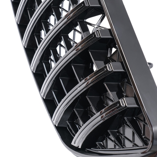 Kühlergrill glanz Schwarz GT Panamericana passend für Mercedes R-Klasse R251 V251 Vorfacelift