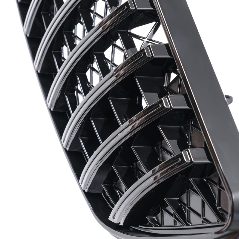 Kühlergrill glanz Schwarz GT Panamericana passend für Mercedes R-Klasse R251 V251 Vorfacelift