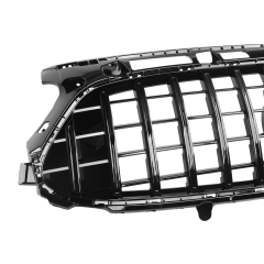 Kühlergrill glanz Schwarz GT Panamericana passend für Mercedes GLA H247