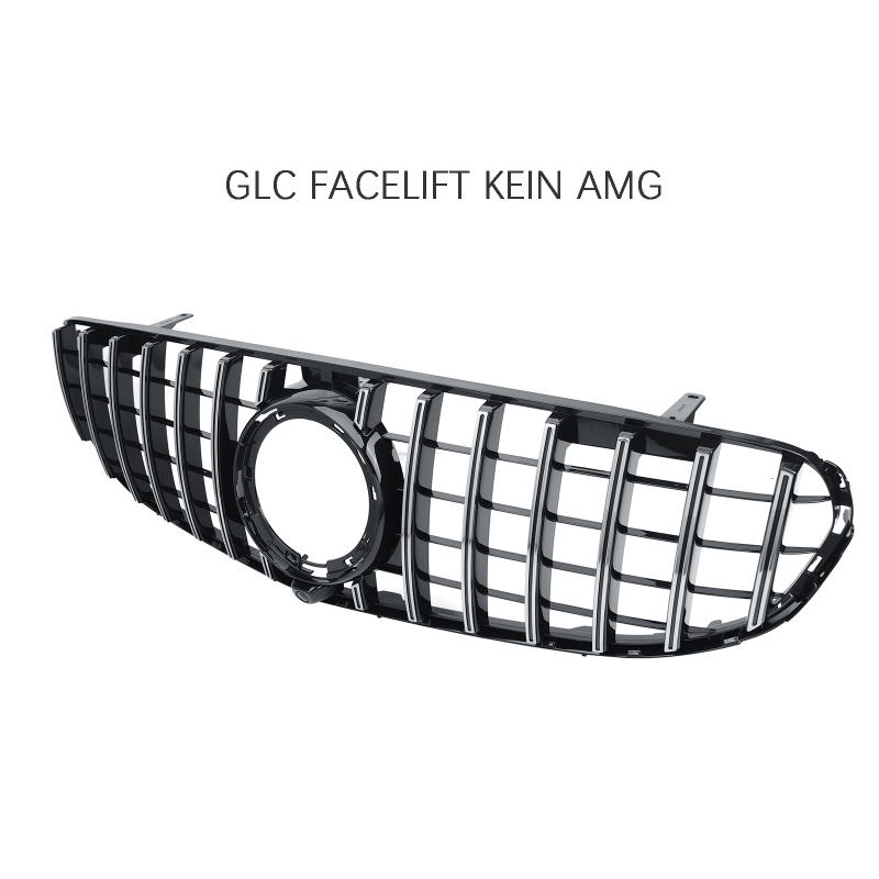 Kühlergrill Chrom GT Panamericana passend für Mercedes GLC X253 C253 Facelift