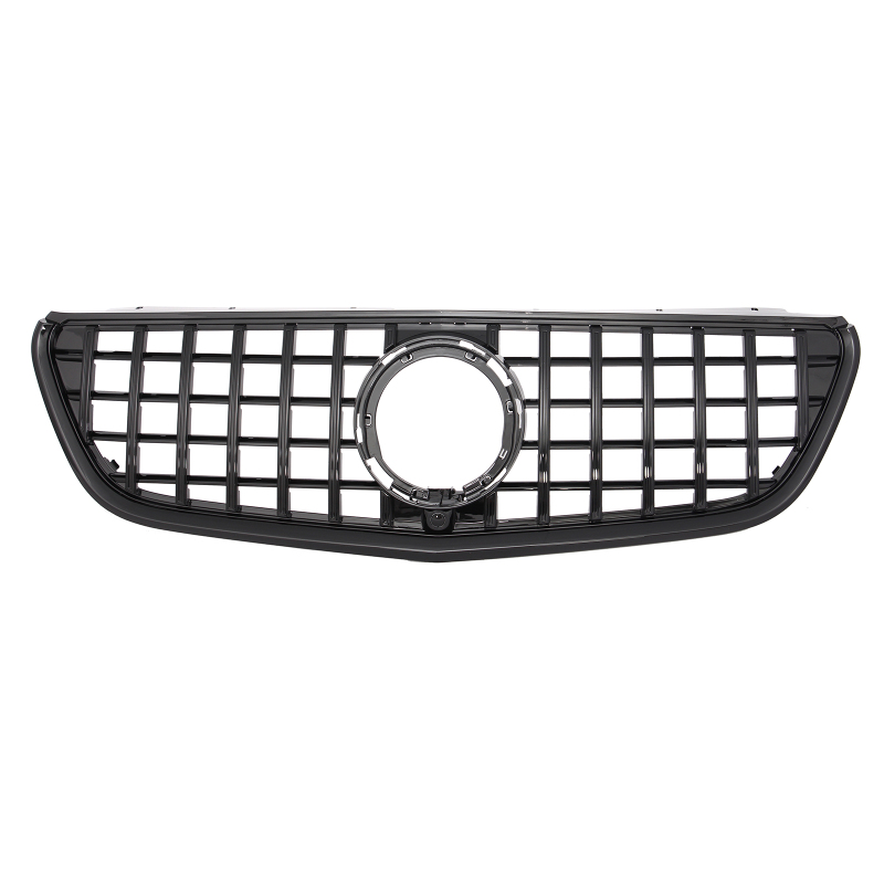 Kühlergrill glanz Schwarz GT Panamericana passend für Mercedes VITO W447 Facelift