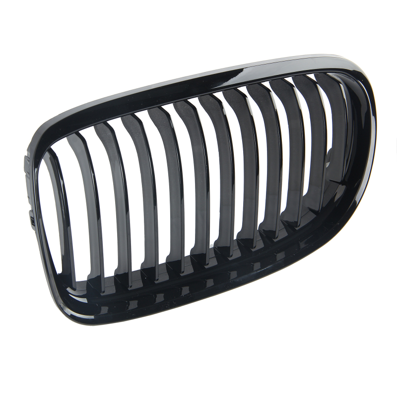 Nieren Grill glanz Schwarz Einzelsteg passend für BMW 3er E90 E91 Facelift