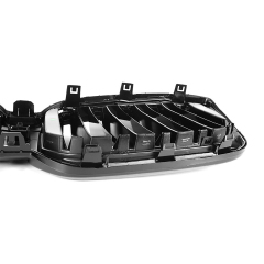 Nieren Grill glanz Schwarz Doppelsteg passend für BMW X3 G01 G02 Facelift