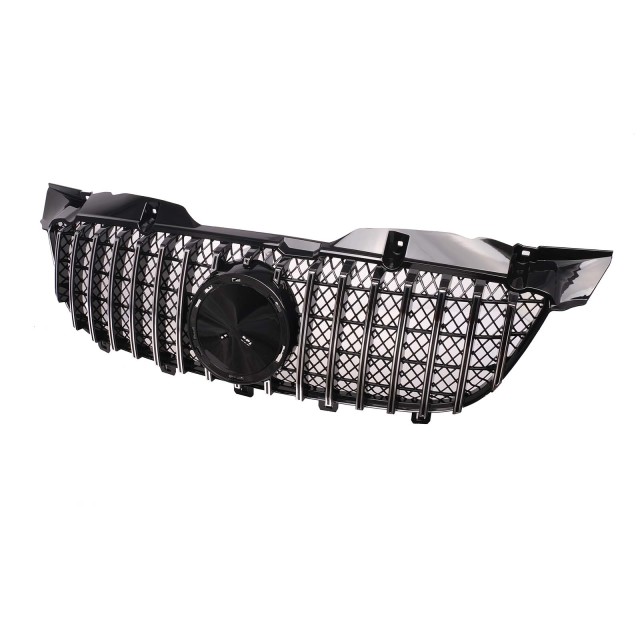 Kühlergrill Chrom GT Panamericana Grill Passend für Mercedes-Benz Sprinter W906 Vorfacelift Bj. bis 08.2013 mit Netz