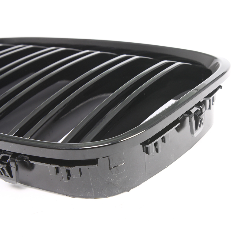 Nieren Grill glanz Schwarz Einzelsteg passend für BMW 7er F01 F02 F03 F04