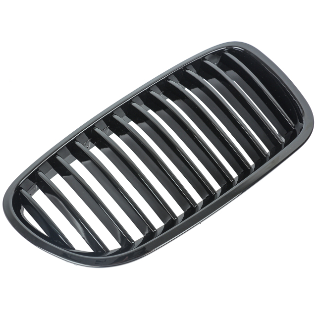Nieren Grill glanz Schwarz Einzelsteg passend für BMW 5er F10 F11