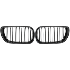 Nieren Grill glanz Schwarz Doppelsteg passend für BMW 3er E46 Facelift