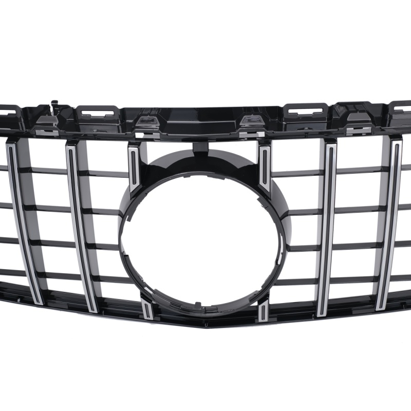 Kühlergrill Chrom GT Panamericana passend ohne Kamera für Mercedes C-Klasse W205 C63 Vorfacelift