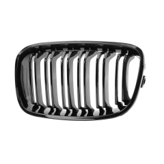 Nieren Grill glanz Schwarz Doppelsteg passend für BMW 1er F20 F21 Vorfacelift