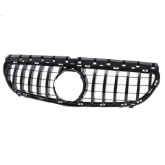 Kühlergrill glanz Schwarz GT Panamericana passend für Mercedes B-Klasse W246 W242 Facelift