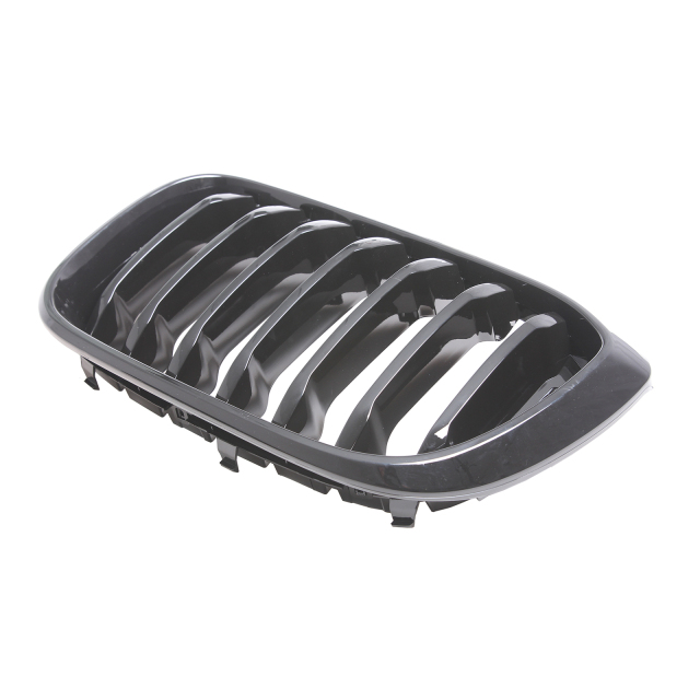 Nieren Grill glanz Schwarz Einzelsteg passend für BMW X3 G01 G02 Vorfacelift