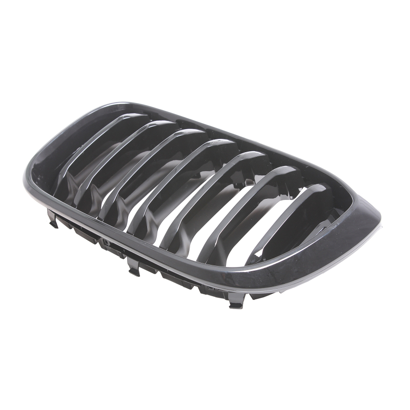 Nieren Grill glanz Schwarz Einzelsteg passend für BMW X3 G01 G02 Vorfacelift