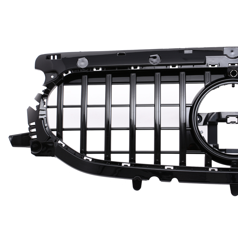 Kühlergrill glanz Schwarz GT Panamericana passend für Mercedes GLA H247 AMG-Paket