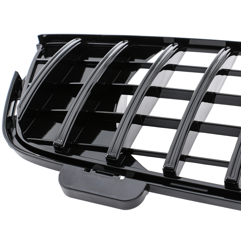Kühlergrill glanz Schwarz GT Panamericana passend für Mercedes GL X164 Vorfacelift