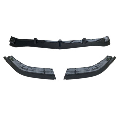 Spoilerlippe Frontlippe GLANZ SCHWARZ für Mercedes W212 S212 2013-2016