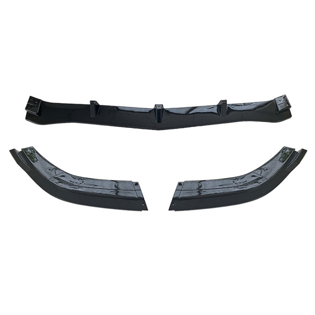 Spoilerlippe Frontlippe GLANZ SCHWARZ für Mercedes W212 S212 2013-2016