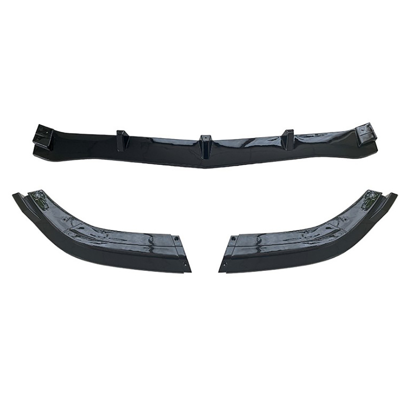 Spoilerlippe Frontlippe GLANZ SCHWARZ für Mercedes W212 S212 2013-2016