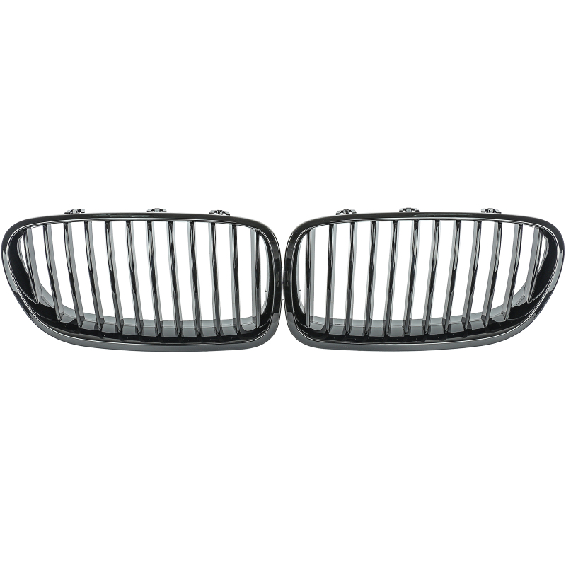 Nieren Grill glanz Schwarz Einzelsteg passend für BMW 5er F10 F11