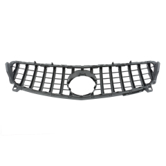 Kühlergrill glanz Schwarz GT Panamericana passend für Mercedes A-Klasse W176 Facelift