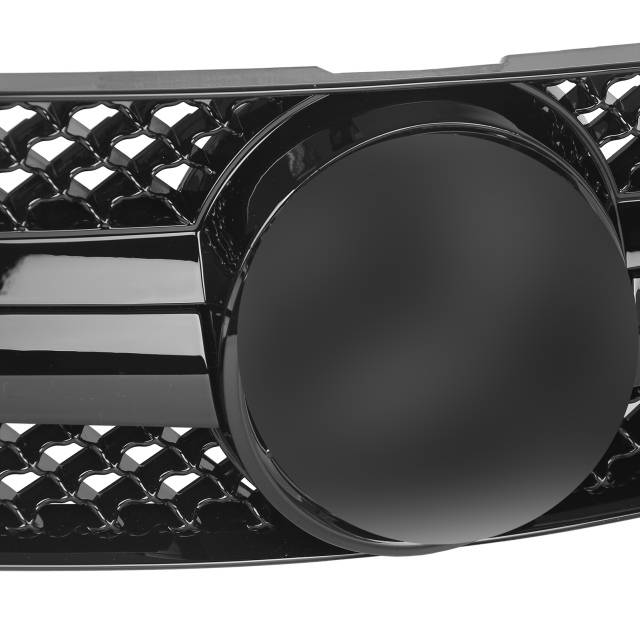Kühlergrill glanz Schwarz AMG Look passend für Mercedes SL R129