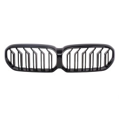 Nieren Grill glanz Schwarz Spezifisch Doppelsteg passend für BMW 5er G30 G31 Facelift ohne PASP