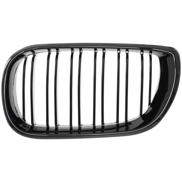 Nieren Grill glanz Schwarz Doppelsteg passend für BMW 3er E46 Facelift