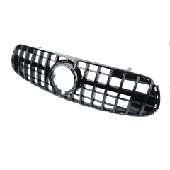 Kühlergrill glanz Schwarz GT Panamericana passend für Mercedes GLC X253 C253 Facelift AMG-Paket