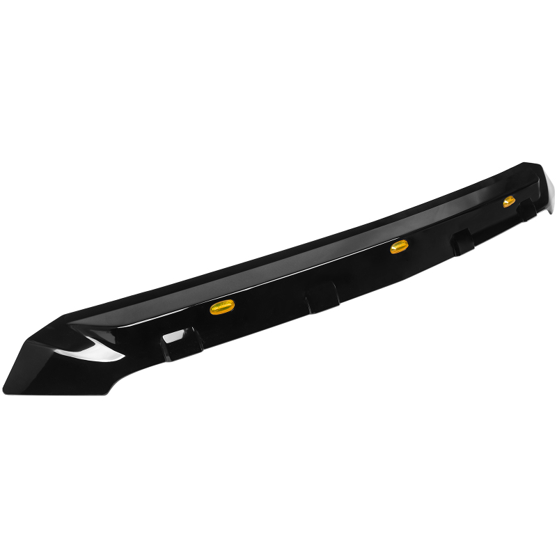 Motorhaube Deflektor Aero hood glanz Schwarz mit LED passend für Mercedes Sprinter 907 910