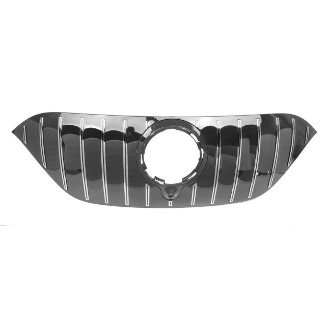 Kühlergrill Chrome Schwarz GT Panamericana passend für Mercedes EQE SUV X294 W294