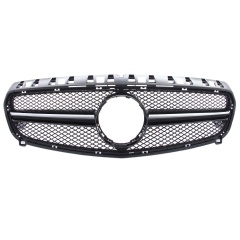 Kühlergrill glanz Schwarz AMG Look passend für Mercedes A-Klasse W176 Vorfacelift