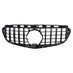Kühlergrill glanz Schwarz GT Panamericana passend für Mercedes E-Klasse W212 E63 Facelift