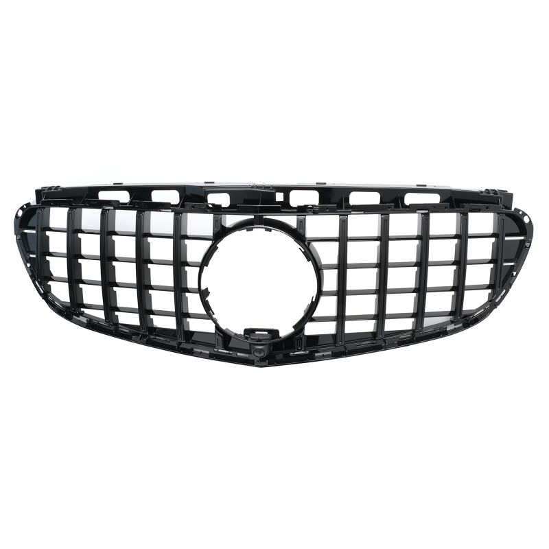 Kühlergrill glanz Schwarz GT Panamericana passend für Mercedes E-Klasse W212 E63 Facelift