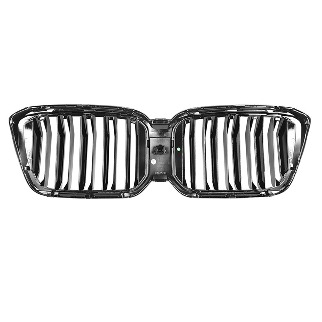 Nieren Grill glanz Schwarz Doppelsteg passend für BMW X3 G01 G02 Facelift