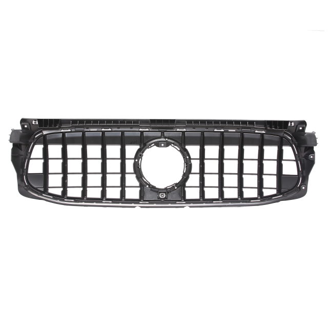 Kühlergrill glanz Schwarz GT Panamericana passend für Mercedes GLB X247 AMG-Paket