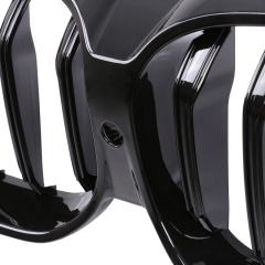 Nieren Grill glanz Schwarz Einzelsteg passend für BMW 6er G32 Facelift