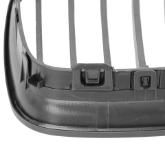 Nieren Grill matt Schwarz Einzelsteg passend für BMW 3er E90 E91 Facelift