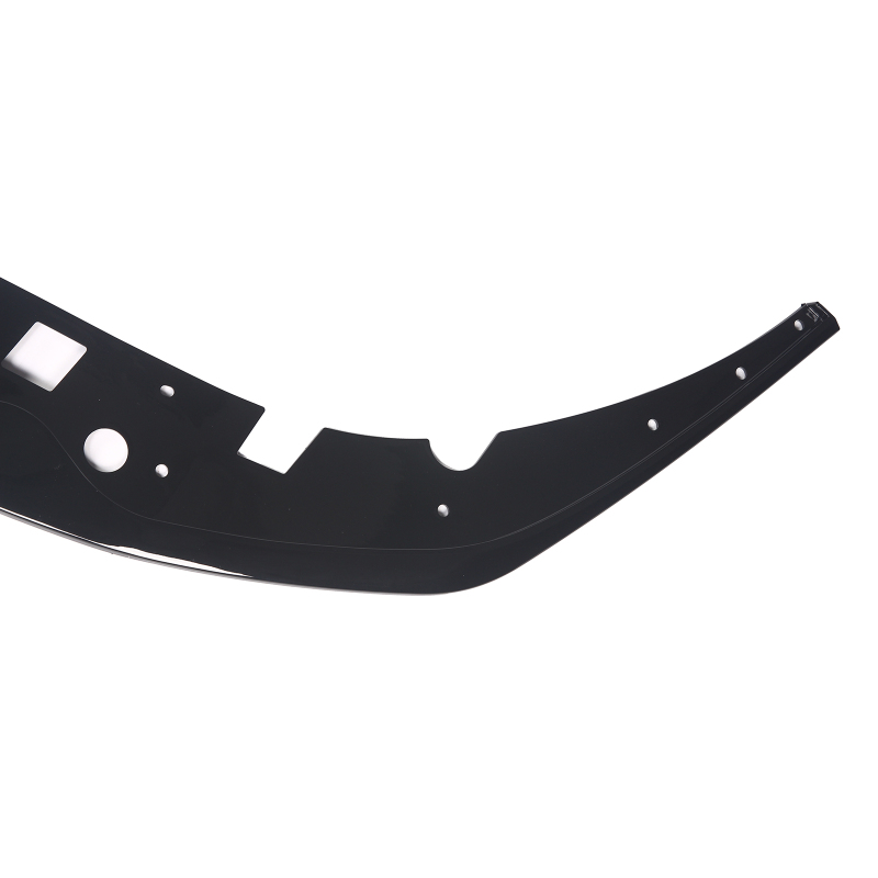 Spoilerlippe Frontlippe GLANZ SCHWARZ für BMW 1ER F40 M Paket