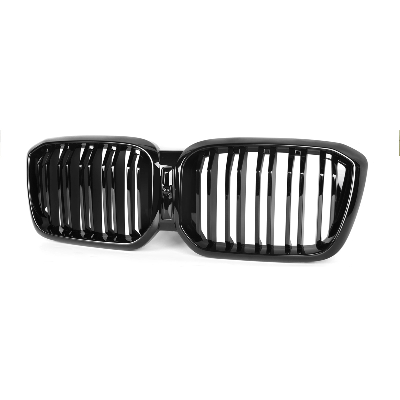 Nieren Grill glanz Schwarz Doppelsteg passend für BMW X3 G01 G02 Facelift