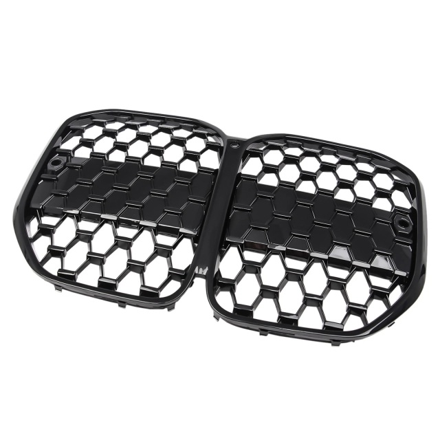 Nieren Grill glanz Schwarz Mesh-Design passend für BMW 4er G22 G23