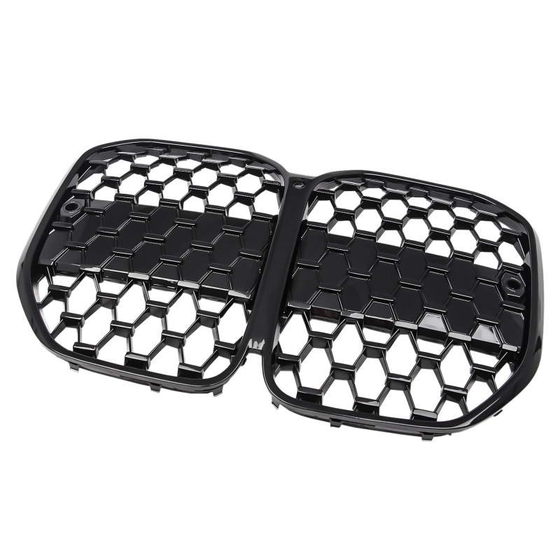 Nieren Grill glanz Schwarz Mesh-Design passend für BMW 4er G22 G23