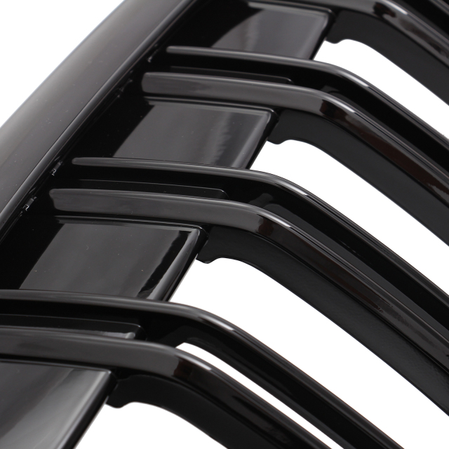 Nieren Grill glanz Schwarz Doppelsteg passend für BMW 1er F40