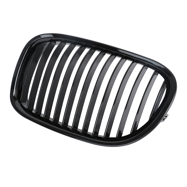 Nieren Grill passt für BMW 7ER F10 F02 F03 F04 Einzelsteg Schwarz