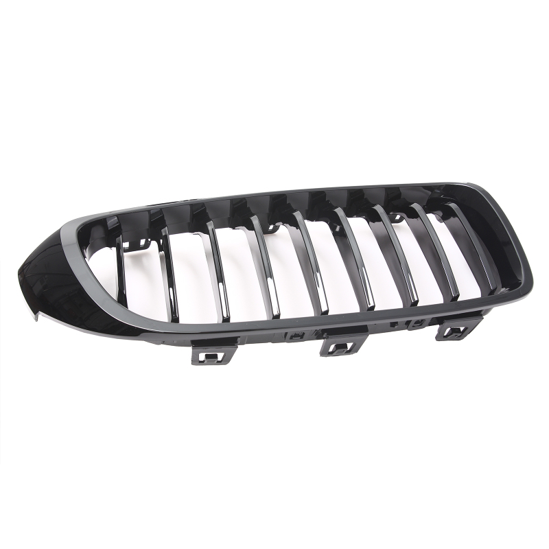 Nieren Grill glanz Schwarz Einzelsteg passend für BMW 4er F32 F33 F36 F80 F82 F83
