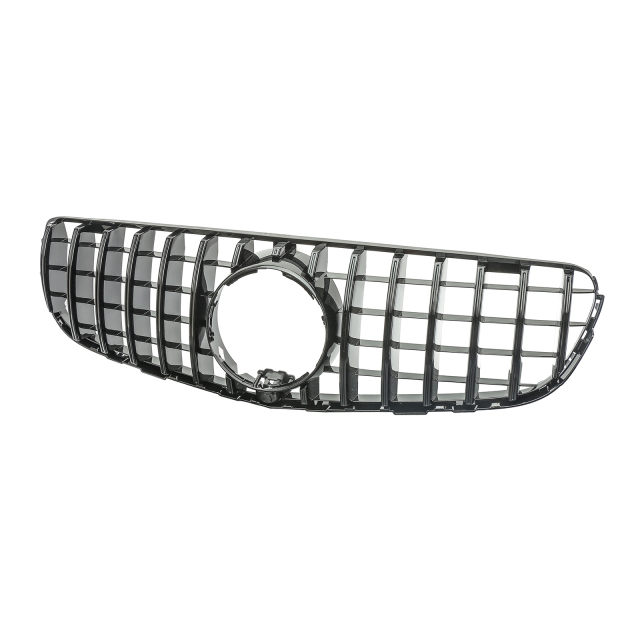 Kühlergrill glanz Schwarz GT Panamericana passend für Mercedes GLC X253 C253 Vorfacelift