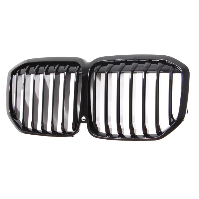 Nieren Grill glanz Schwarz Einzelsteg passend für BMW X7 G07