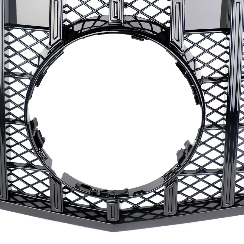 Kühlergrill glanz Schwarz GT Panamericana passend für Mercedes E-Klasse W212 S212 Vorfacelift