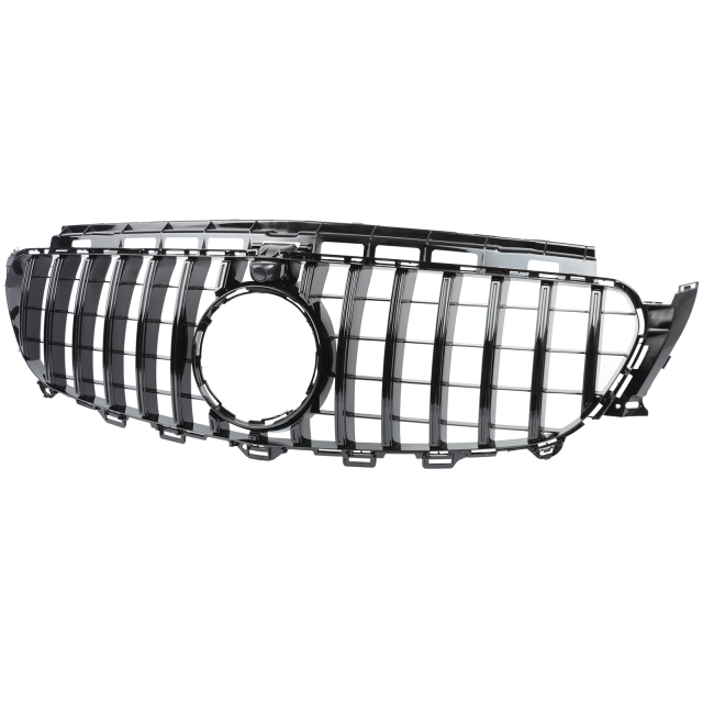 Kühlergrill glanz Schwarz GT Panamericana passend für Mercedes E-Klasse W213 S213 C238 A238 Vorfacelift