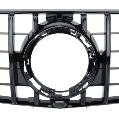 Kühlergrill glanz Schwarz GT Panamericana passend für Mercedes GLC X253 C253 Facelift